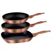 Набор посуды Berlinger Haus Copper Metallic, 3 предмета
