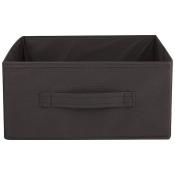 Короб раскладной с ручкой 31*31*15 см черный