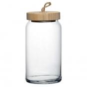 Емкость для хранения с деревянной крышкой 1130 мл