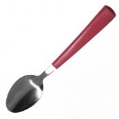 Ложка столовая с красной ручкой, 20 см