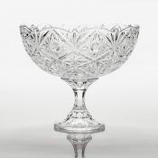 Салатник Crystalite Bohemia на ножке "Тукана-Миранда", D=22 см