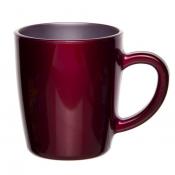 Кружка 340 мл МЕТАЛЛИК ВИШНЯ