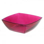 Салатник tokio 240x240мм цв. fushia