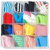 Коробка для белья PSB-03/16, 16 ячеек, пластик,30*30*10см