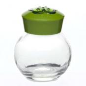 Солонка "Herevin", цвет: зеленый, прозрачный, 60 мл