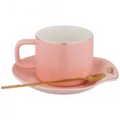 Чайный набор Break time на 1пер. 3пр. 200мл, розовый 