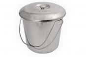 Ведро нерж. 20л с крыш. WLT-05824