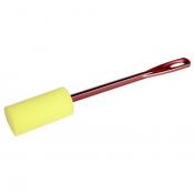 Ершик для мытья бутылок с губкой Классика бордо