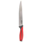Нож с прорезиненной рукояткой ARCOBALENO MAL-02AR разделочный, 20 см