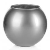 Ваза "flora workshop", диаметр 125 мм, цвет серебро