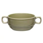 Чашка бульонная ф.Принц 380 мл Акварель фисташковая Башкирский фарфор