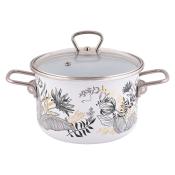 Кастрюля эмал цил Botany 3,0л TM Appetite 1SD185S