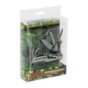 Мультиинструмент "Универсал" (нержавеющая сталь, 14 функций, со светодиодным фонариком)