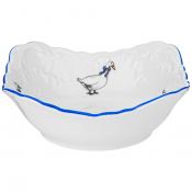 Салатник рококо Гуси 14 см без упак