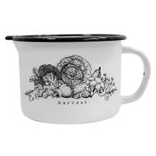 Кружка эмал Harvest 1,0л со слив/нос, С-0107Бслч/4Бл