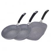 BH-1181 Grey Stone Touch Line Набор из 3 сковород