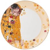 Тарелка обеденная lefard Поцелуй (г. климт) 25,5 см, кремовая 