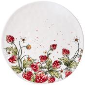 Тарелка закусочная lefard Strawberry 22,3 см 