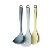 Набор кухонных силиконовых инструментов, 3 пр., NADOBA, серия Paulina