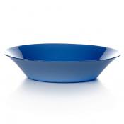 Тарелка столовая глубокая Pasabahce Blue Village, D=22 см