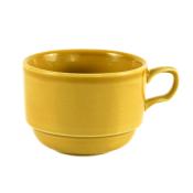 Чашка чайная ф.Браво емк.200 см3 Акварель (желтый) 1 сорт