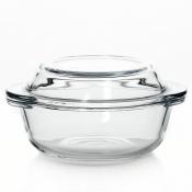 Посуда для свч кастрюля с крышкой, объем 565 мл