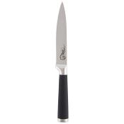 Нож с прорезиненной рукояткой MAL-05RS универсальный, 12,5 см