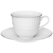 Чайная пара София отводка платина 320 мл