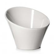 Салатник «Кунстверк»; фарфор; L=12см; белый