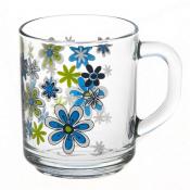 Кружка УОРКШОП 2 шт. 250 мл (ГОЛУБЫЕ ЦВЕТЫ)