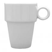 Кружка «Кашуб-хел»; фарфор; 250мл; D=7.5,H=10.5,L=10.5см; белый