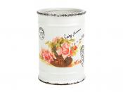 Подставка для кухонных принадлежностей "Чайная роза" d=9,5см. h=13,5см. v=680мл. (керамика) (подарочная упаковка)
