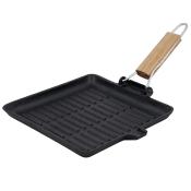 Сковорода-гриль 20,5х20,5 см съемная ручка ТМ MYRON COOK, MC7205