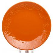 Тарелка IVY 26 см оранжевая