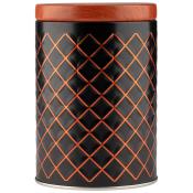 Банка жестяная CLASSICO NERO для сыпучих продуктов, размер: 9*12,8 см, круглая, с крышкой