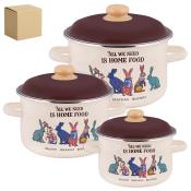 Набор 3 предмета №19 Зайцы ТМ Appetite, 6KB191M