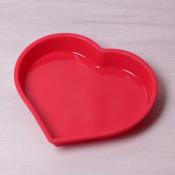 Форма силиконовая Kamille 25.5*23.5*3.5см "сердце"