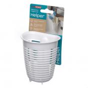 Держатель подвесной на присосах HELPER 90х82х105мм (Белый)