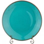 Тарелка seasons 28 см цвет бирюзовый 