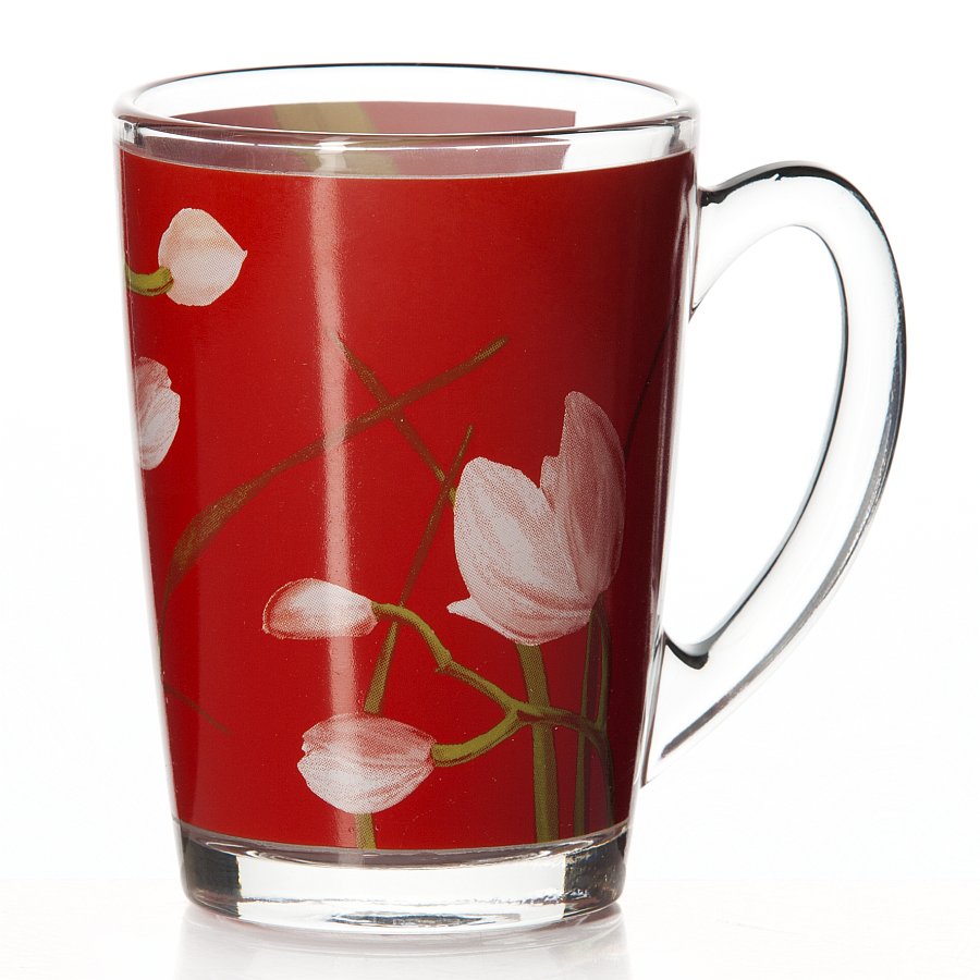 набор красных кружек. набор красных кружек. 360 мл 11,5*8,9*10 см "сердца на белом и красном" new bone china. кружка luminarc red orchis. набор кружек с ручкой bohemia 230мл (6 шт).
