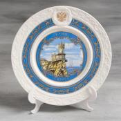 Тарелка сувенирная "Крым" (Ласточкино Гнездо), 20 см   3626382