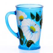 Набор 1 предмет: Кружка для чая 300 мл с цветной художественной росписью (промтара)