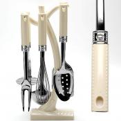 Половники мет 7пр MB стойка/слон.кость(x20)