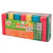 Губки д/посуды "Умничка" Идеал 7 шт.