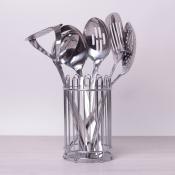 Набор кухонных принадлежностей 7 предметов из нержавеющей стали