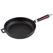 Сковорода чугунная с деревянной ручкой CIF26-W, диам - 26 см