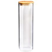 Банка 2800 мл квадратная с бамбуковой крышкой Studio TM Appetite, BM2012-4S