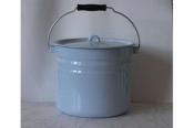 Ведро 12,0л с крышкой без рисунка