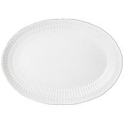 Блюдо овальное София отводка платина 24*17 см., без упак.