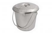 Ведро нерж. 15л с крыш. WLT-05823
